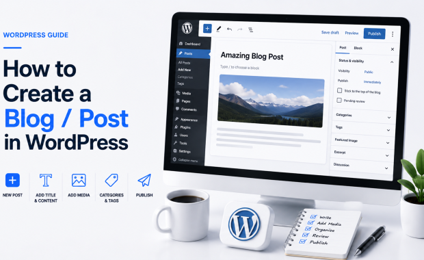 How to Create a Blog / Post in WordPress