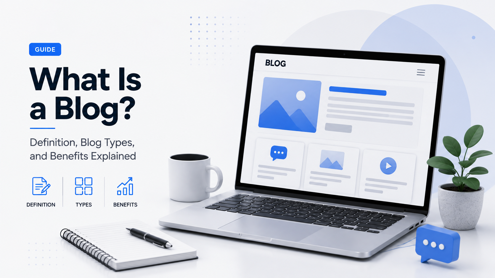 What Is a Blog? Definition, Blog Types, and Benefits Explained