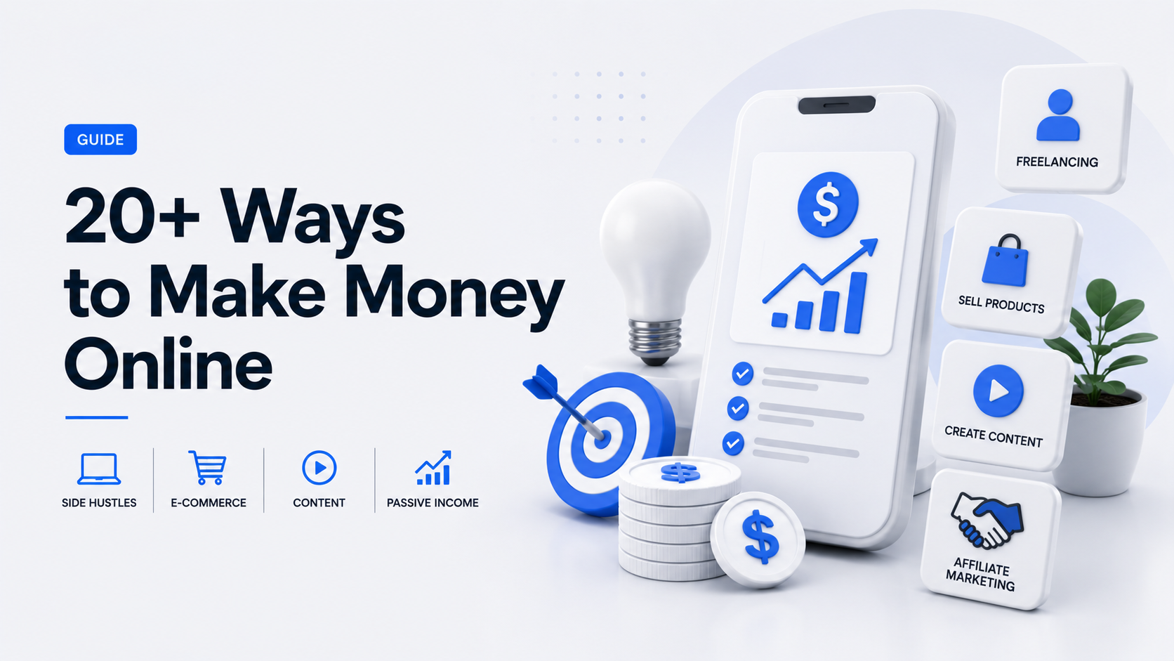 20+ Ways to Make Money Online