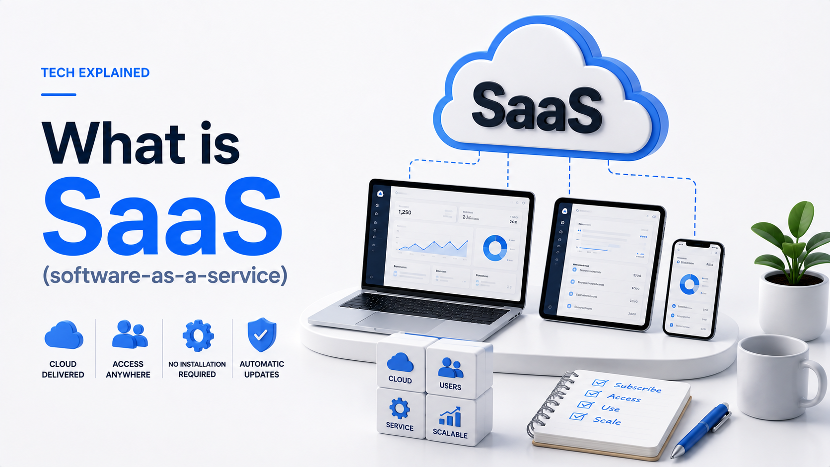 What is SaaS (software-as-a-service)