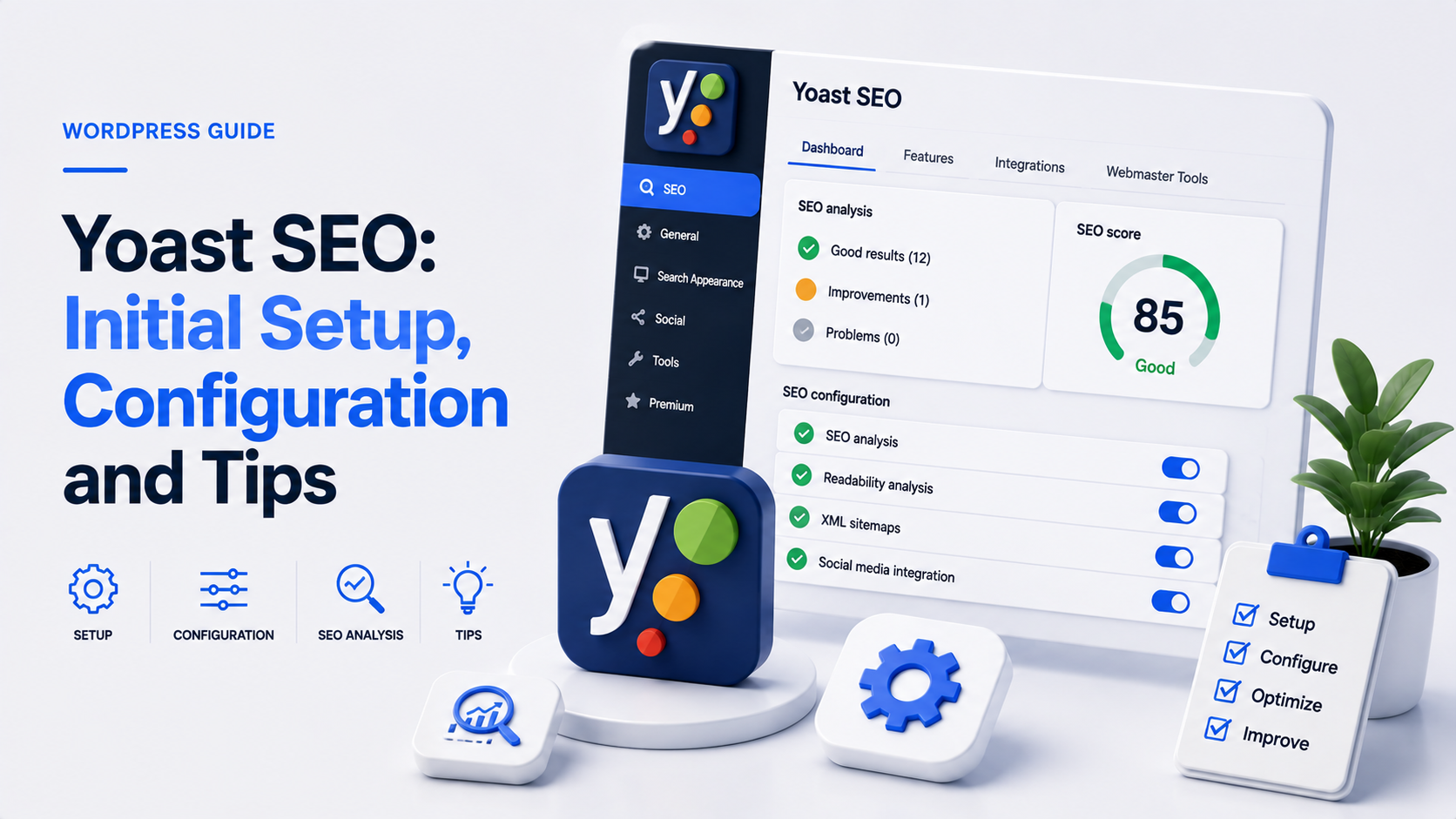 Yoast SEO: Initial Setup, Configuration and Tips